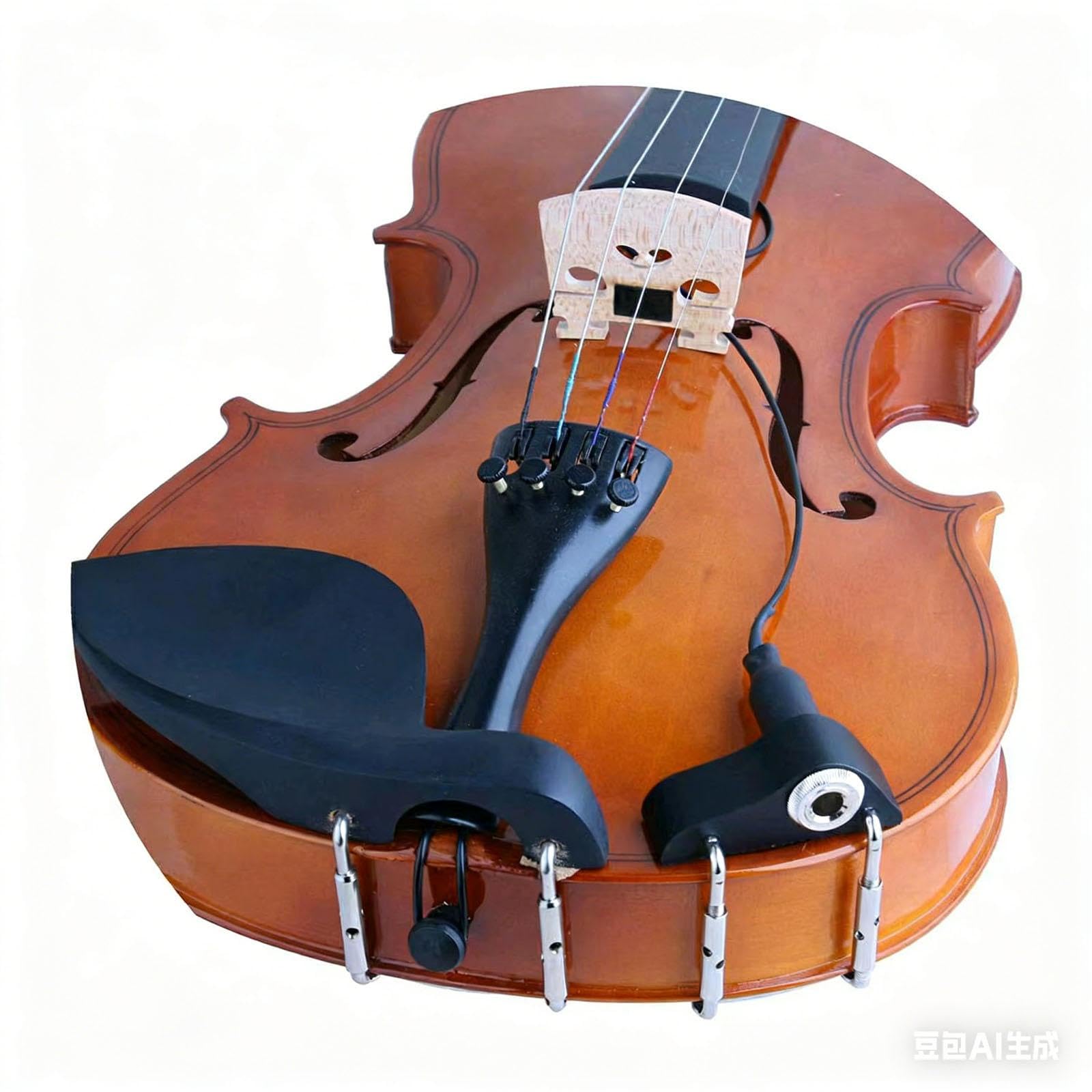 Tonabnehmer für Violine CV-13, Geigensteg-Kontaktmikrofon-Tonabnehmer, Sofort-Authentisch für