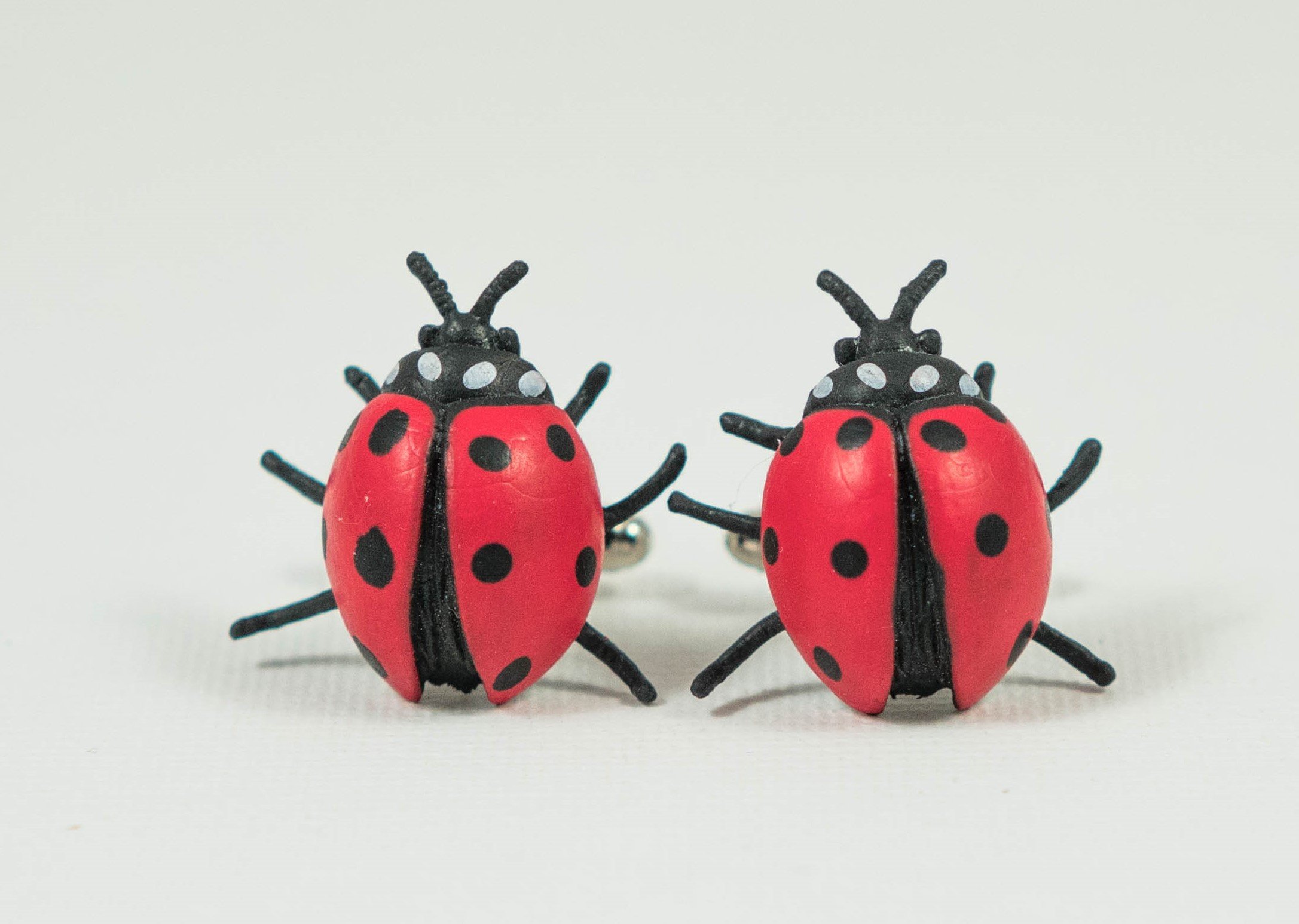 LOUD CUFFLINKSLadybird or Ladybug Cufflinks