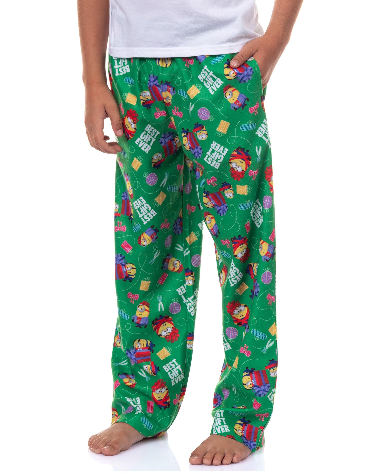 INTIMO Minions Pajamas Boys Flannel Kids Lounge Sleep PJ Pants