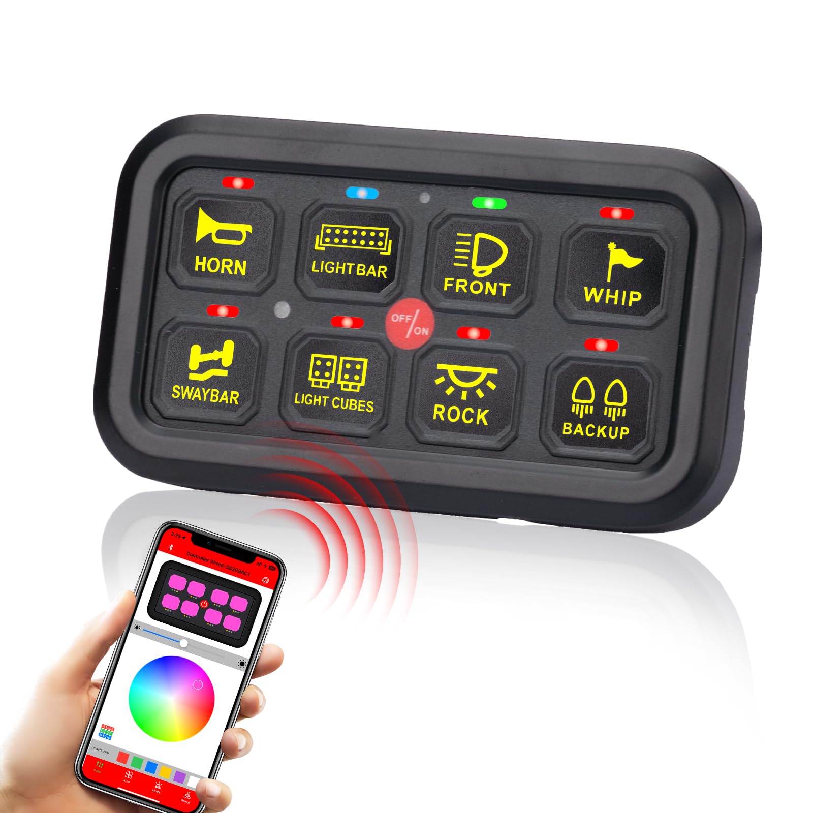 豊富な，限定セール 4ギャングスイッチ ストロボ切替 ライト増設が容易