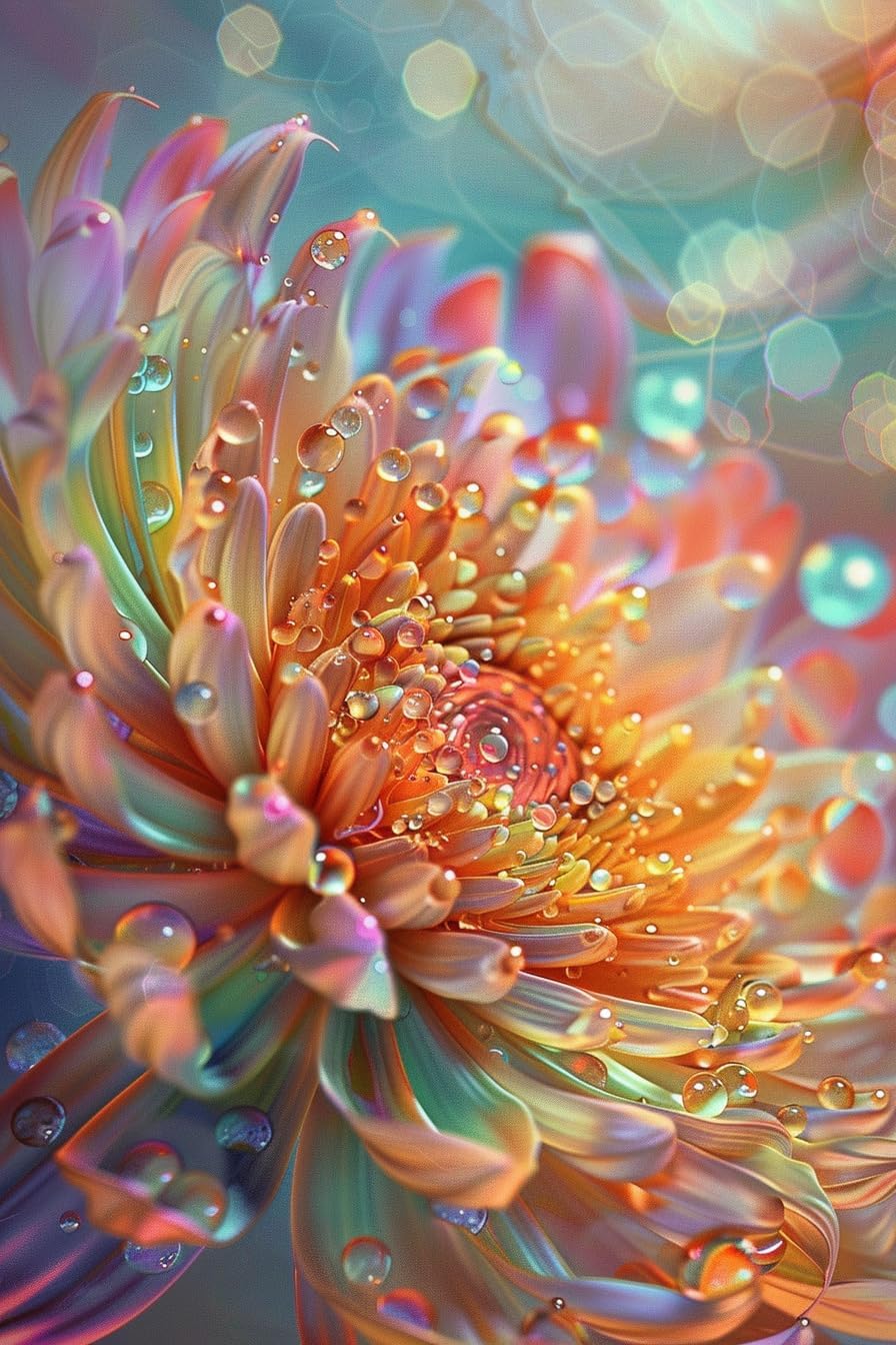 Chrysanthemums for 500 Piece Jigsaw Puzzle -A Gift for Flower Enthusiasts Decorated for The Holidays