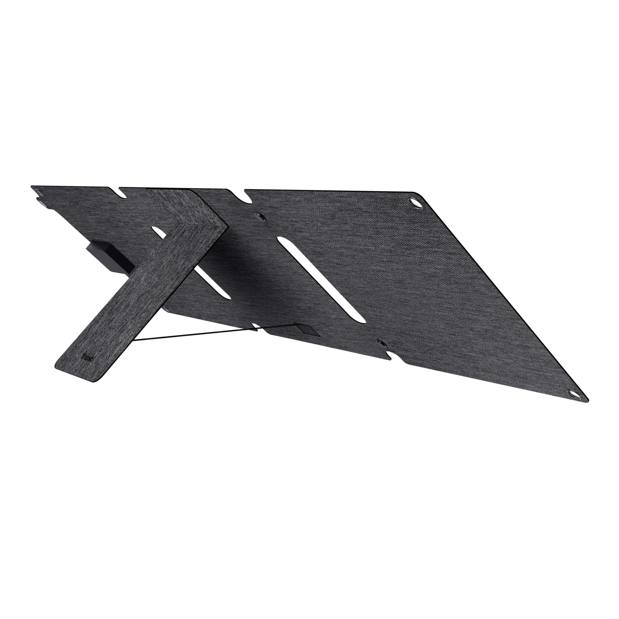Trust Zuny 20W Panel Solar Portátil USB-C USB-A, Placa Solar Camping | Cargador Portátil 15W, Batería Cargador para Movil iPhone iPad Samsung Tablet Power Bank Camper Viajar