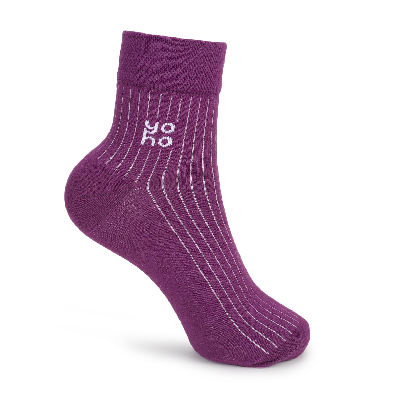 Men No Show Cotton Solid Ankle Socks Free Size-image-11