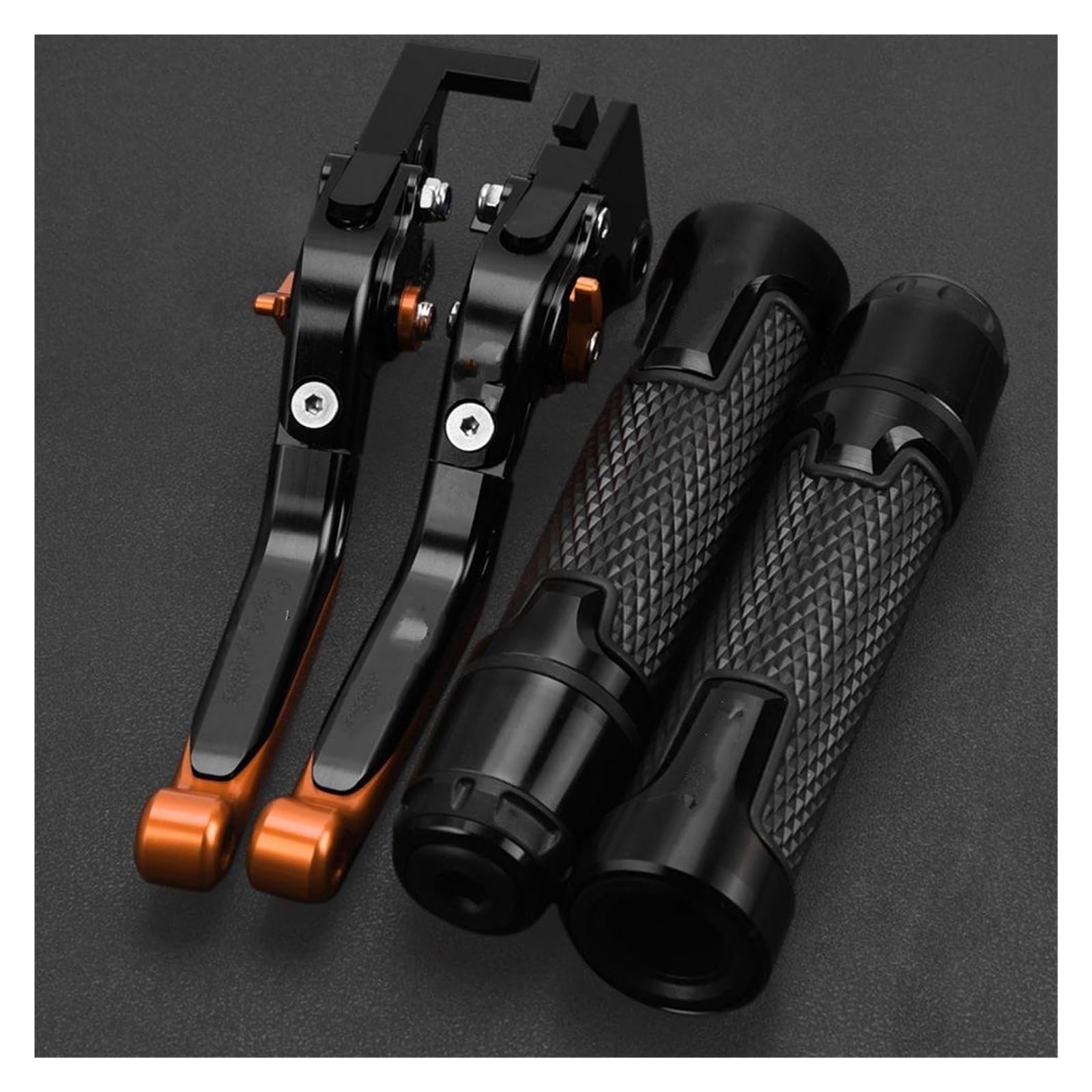 Pbqenxb Break and Clutch Levers for CBR600F for CBR600 F2 F3 F4 F4i 1991-2007 Motorcycle Brake Clutch Levers Handlebar Grips End(H)