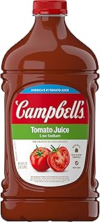 Campbell's Low Sodium 100% Tomato Juice, 64 fl oz Bottle