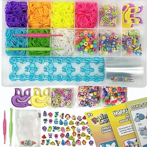 Miniatura 3 de Rainbow Loom Combo con dijes Loomi-Pals y el original R0001