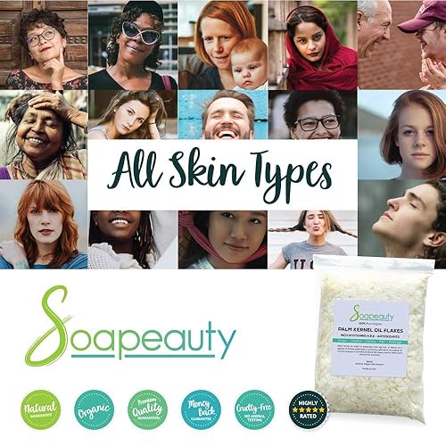 Miniatura 5 de Copos de aceite de almendra de palma  Copos de aceite de almendra de palma puro sin refinar para fabricación de jabón y cosméticos  Tamaños de 4