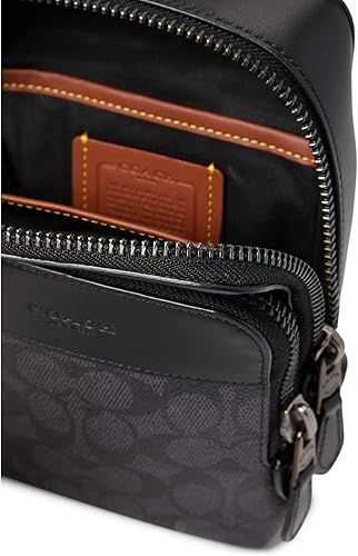 Miniatura 3 de Coach Paquete de cabestrillo Gotham para hombre, Carbón vegetal