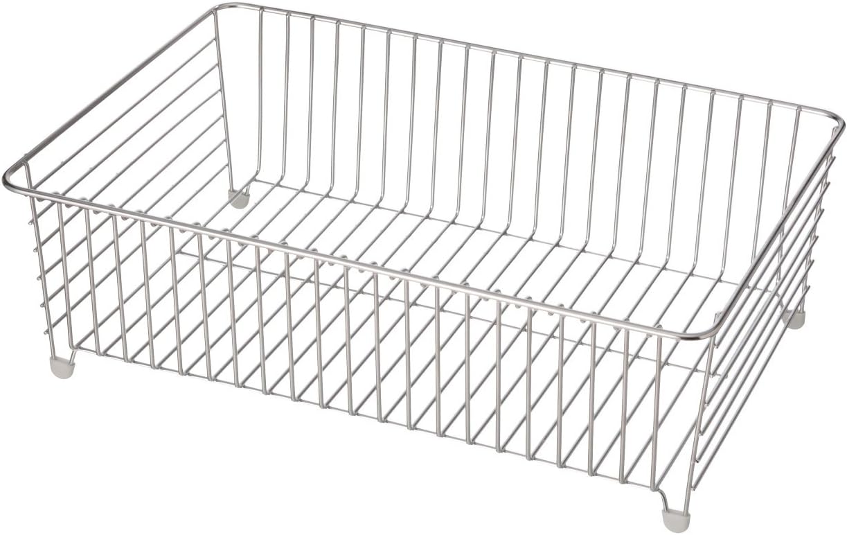 MUJI Stainless basket Large Width44×Depth30×Height15cm Rust resistant MoMA sink