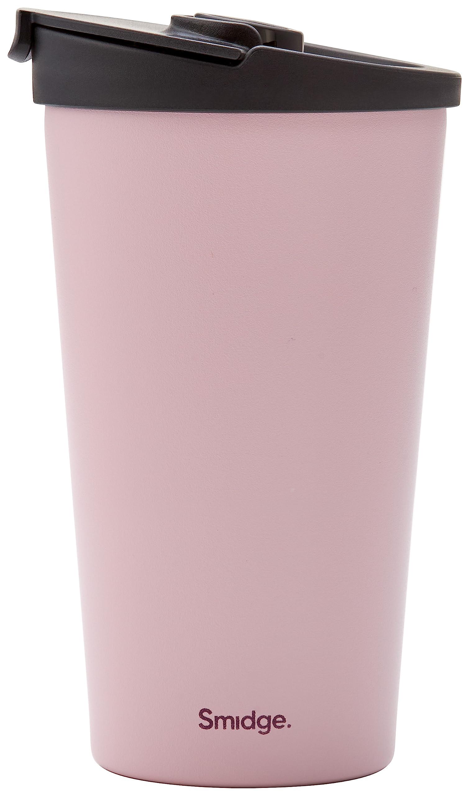Smidge Travel Cup - 355ml, Summer Blush, Stainless Steel, Leakproof, Insulated, Hot & Cold Drinks, BPA Free
