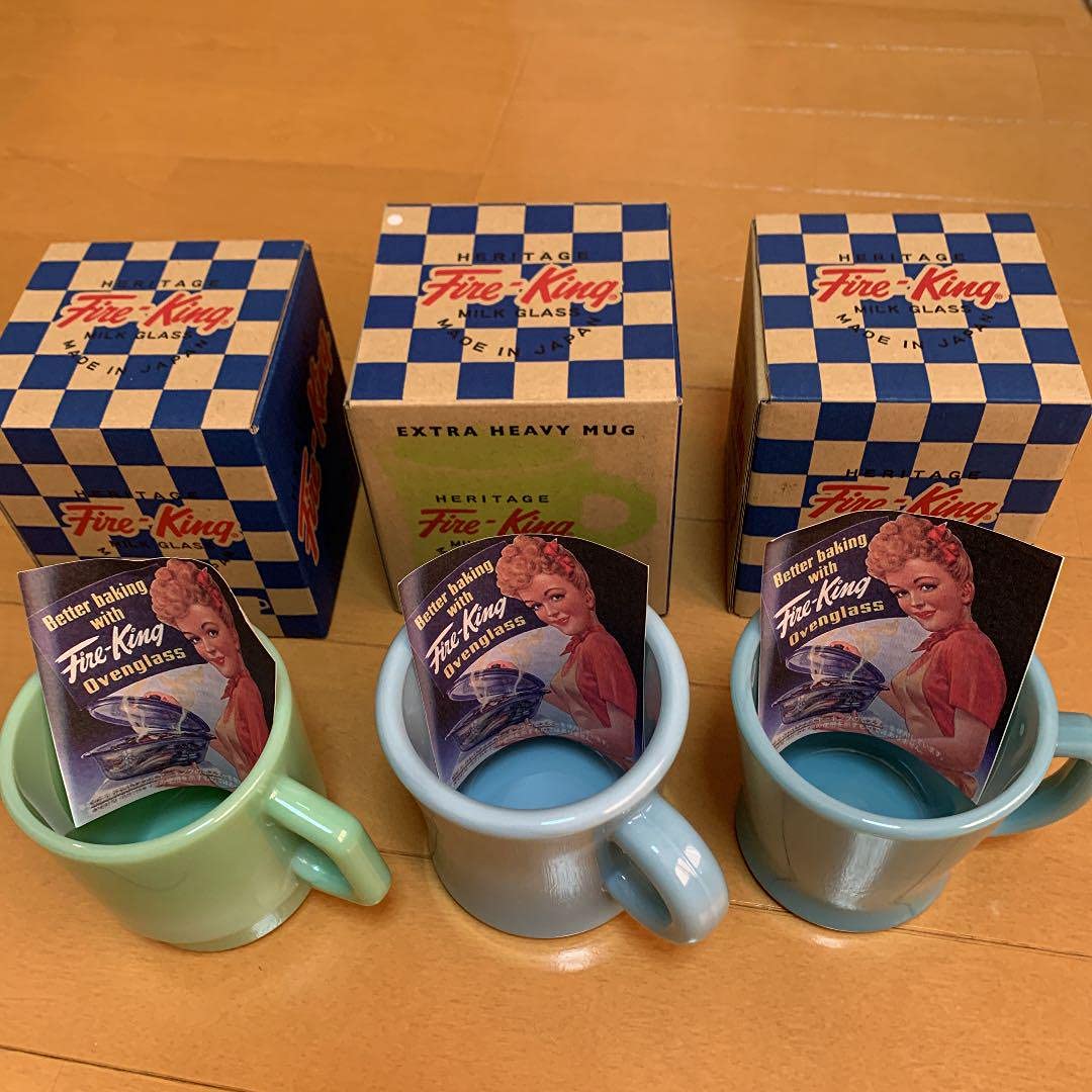Amazon.co.jp: 再販 ファイヤーキング マグ 3点 : ホーム＆キッチン
