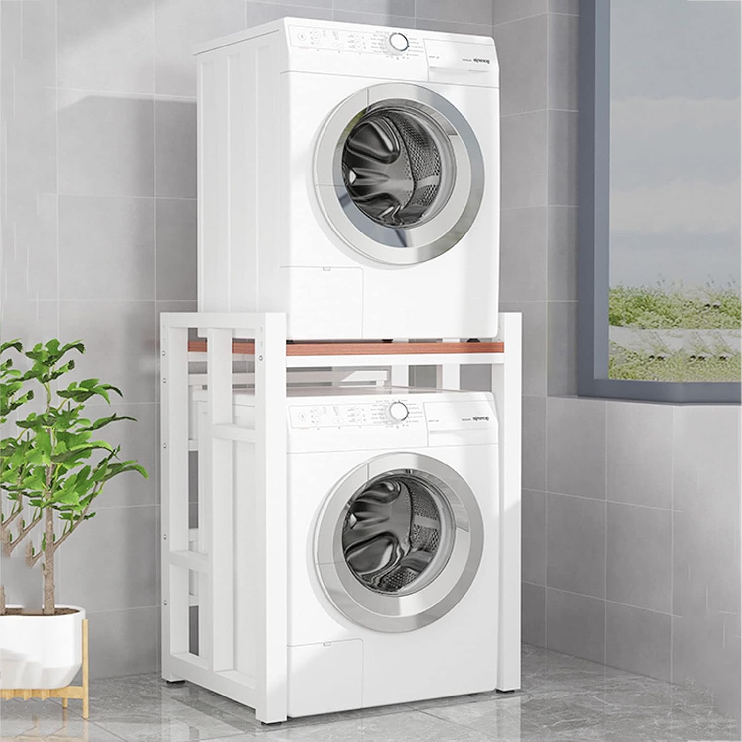 DELORM Washing Machine Shelf Thickened Wave Wheel Washing
