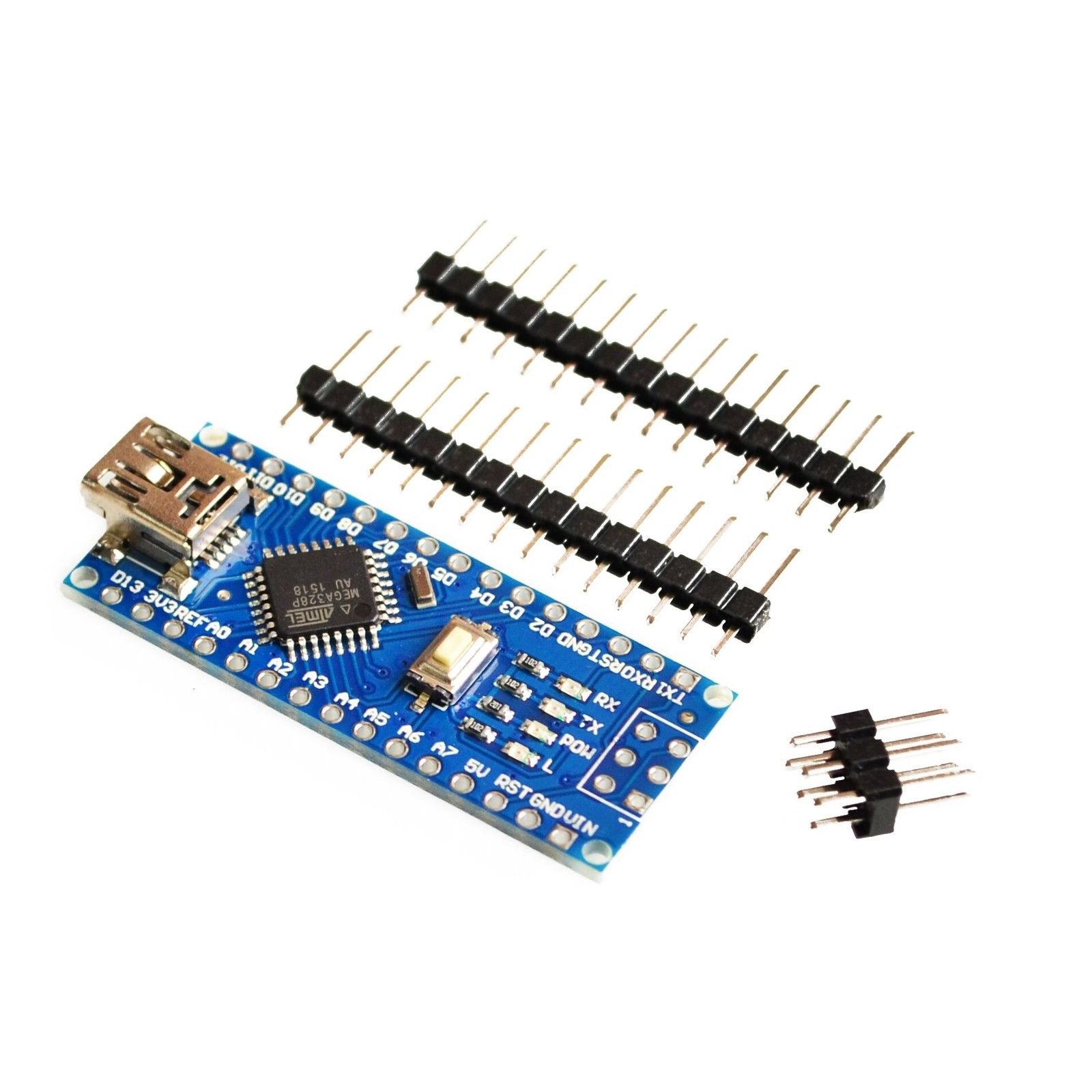 SS ROBOTICS Nano V3.0 Development Board compatible with Arduino | AT Mega 328P | Nano V3 Board with Pin Connector I Pin Unsoldered Version (Without Cable) (B09RZVTSX2) Amazon Price History, Amazon Price Tracker