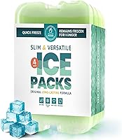 Vista 54 de Healthy Packers Cool Pack, Slim Long-Lasting Ice Packs - Great for Coolers or Lunch Box