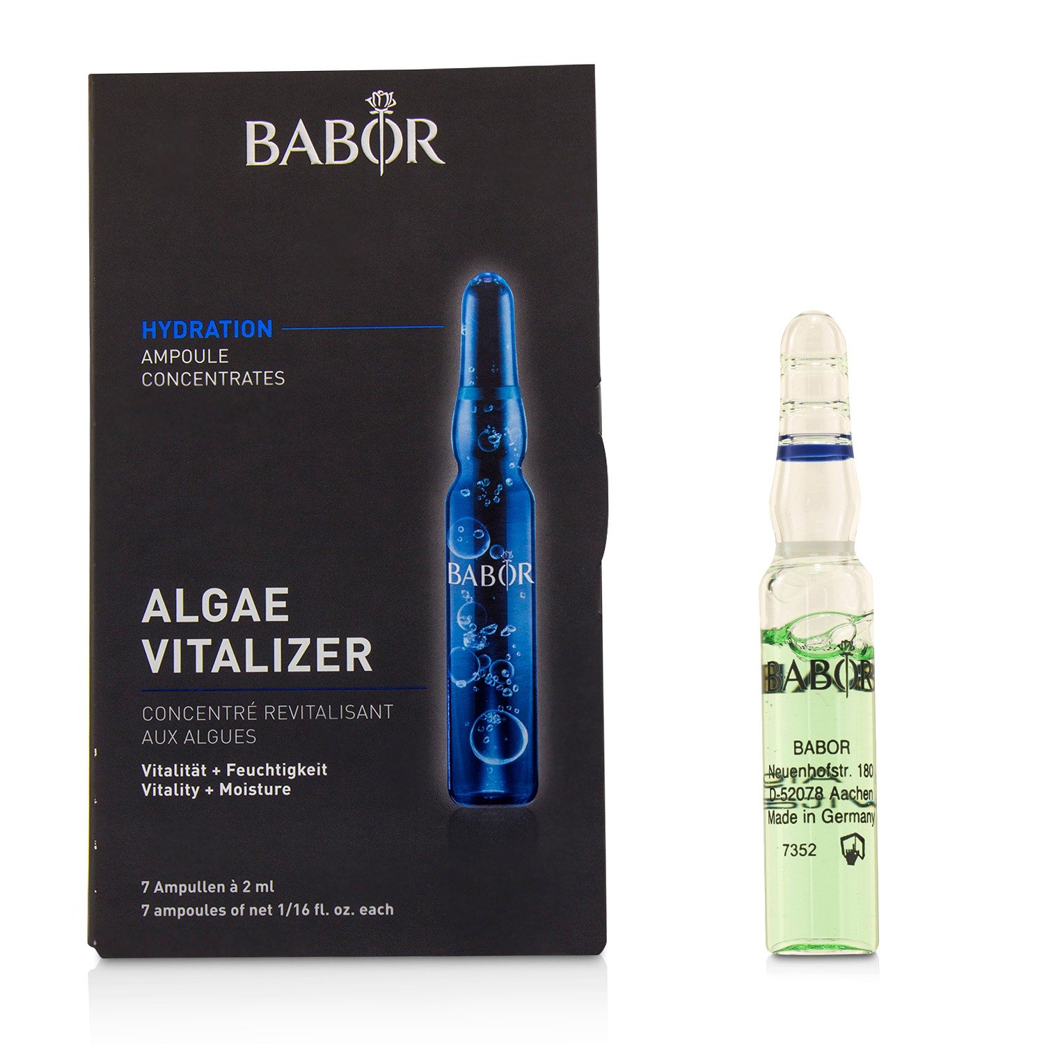 Babor Ampoule Concentrates Hydration Algae Vitalizer (Vitality