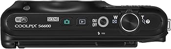 Amazon | Nikon クールピクス S6600BK スマートブラック | コンパクト 通販