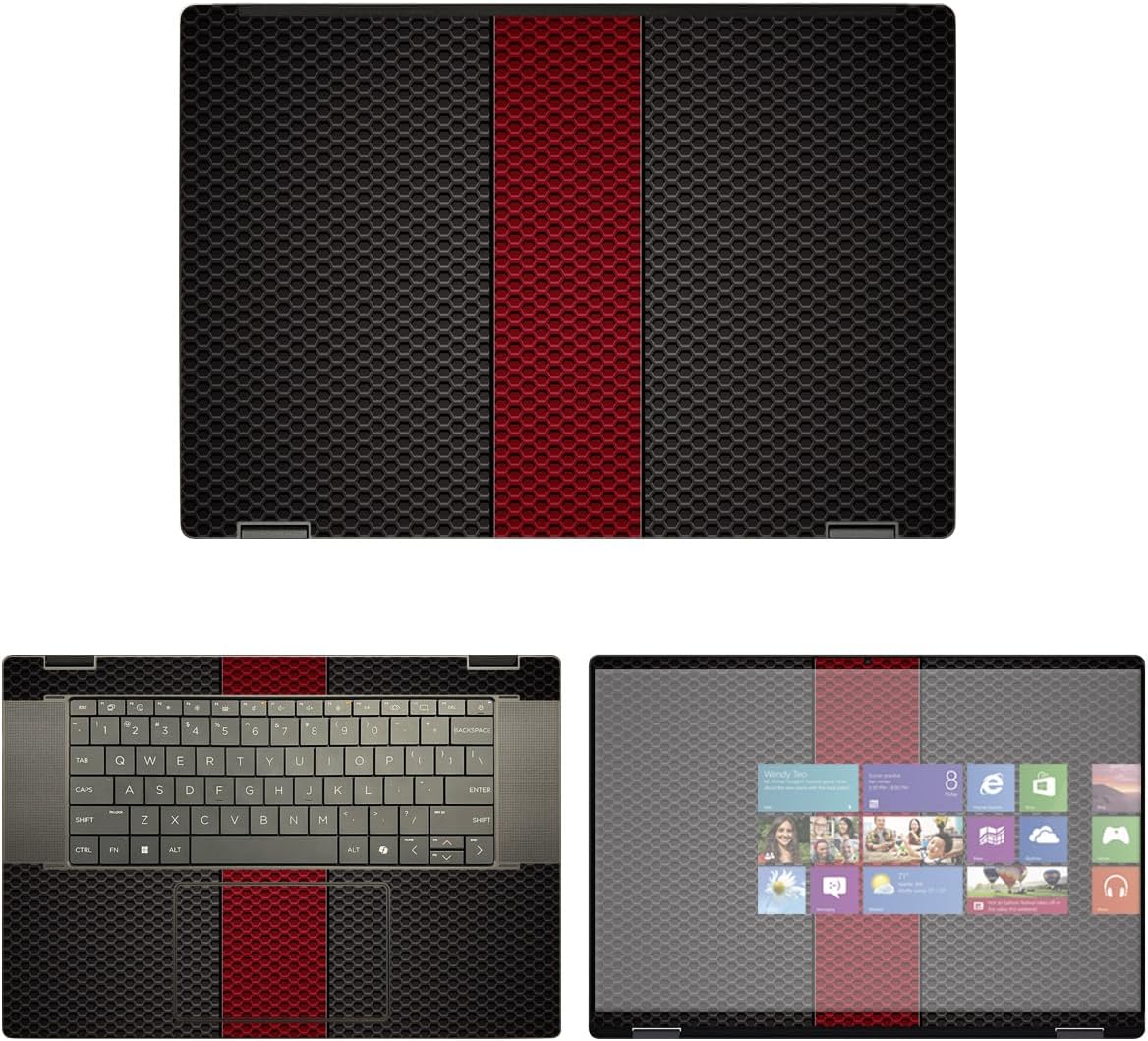 Decalrus - Protective Decal Sticker for The HP OmniBook X Flip 16 2-in-1 (16" Screen) case Cover wrap HPomnibkXflip16_2in1-56