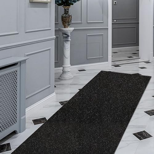 Alfombra de 2 x 6 pies, para interiores y exteriores, Freadem con respaldo de go