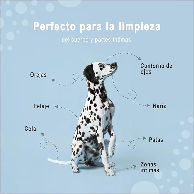 Foto 3 de 6 de Animal House Toallitas perfumadas 350 PCS: Toallitas Húmedas Hipoalergénicas y Biodegradables…