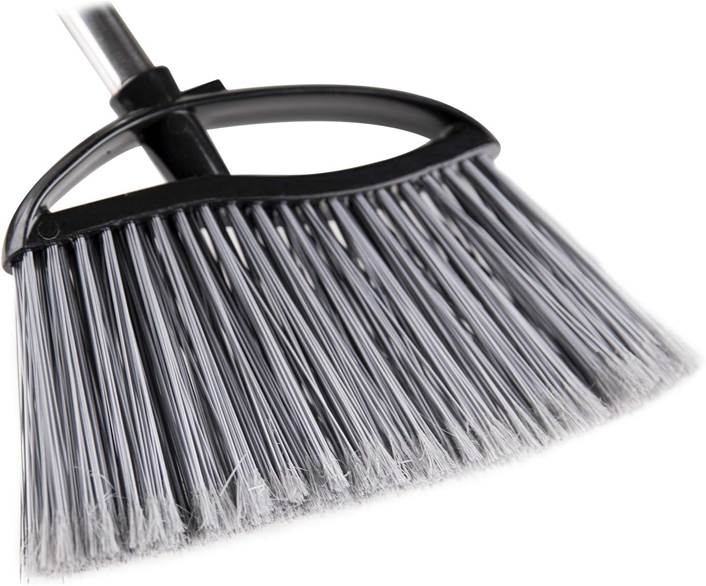 Heavy-Duty Broom Outdoor Commercial Perfect for Courtyard Garage Lobby Mall Market Floor Home Kitchen Room Office Rubbish 57Inch : Health & Household