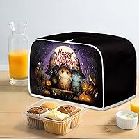 Vista 286 de Marbling Butterfly Print 2 Slice Toaster Dust Cover, Kitchen Small Appliance, Anti Dust and Fingerprint Bread Machine Cover