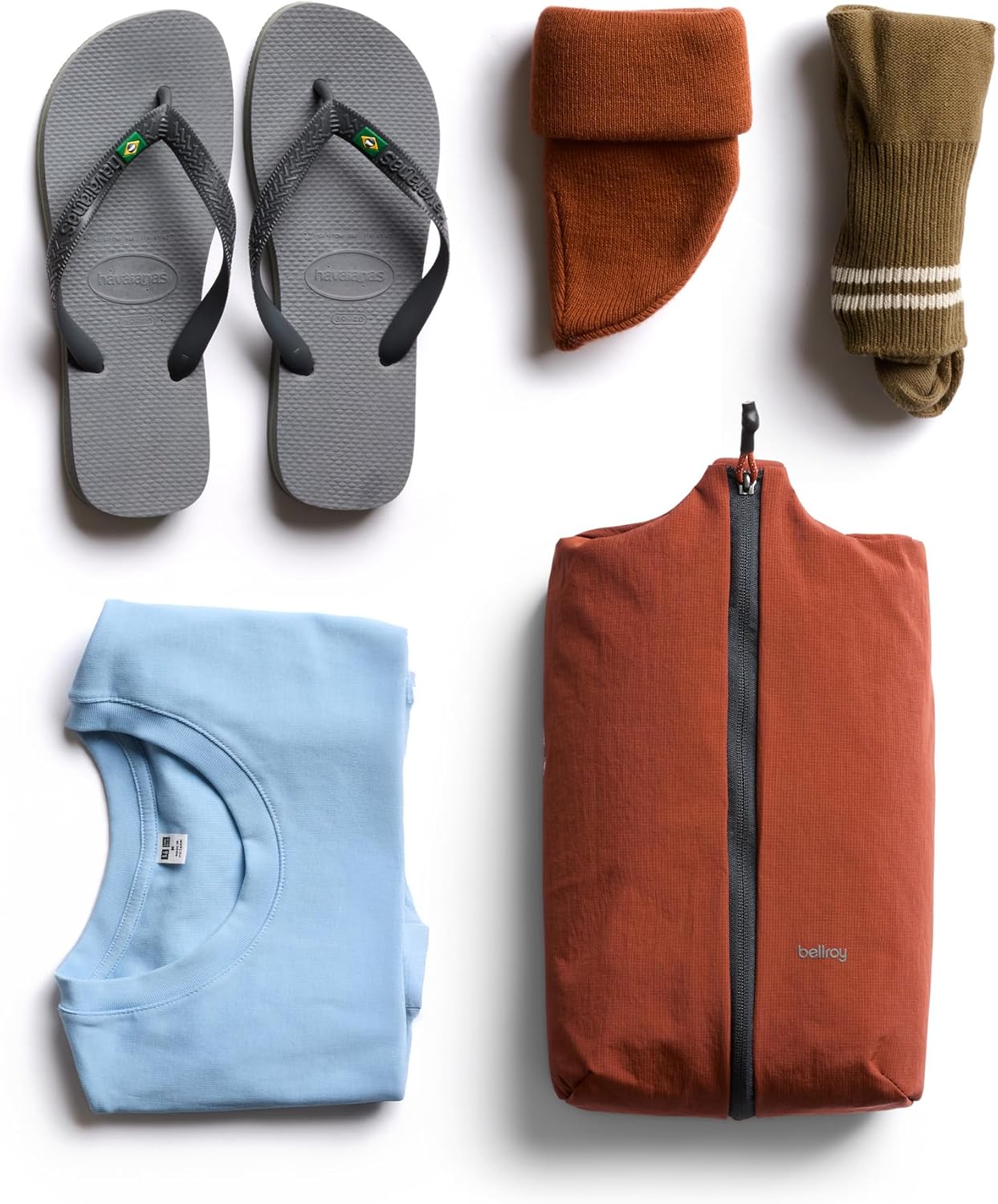 Bellroy Lite Packing Caddy 8L (Travel Organizer Packing Cube, Zip-up Storage Solution for Travel Near or far) - Clay - Image 6