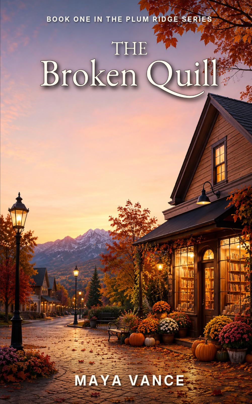 The Broken Quill: A Sweet Grumpy vs Sunshine Small Town Romance (Plum Ridge Book 1) (Plum Ridge Series)