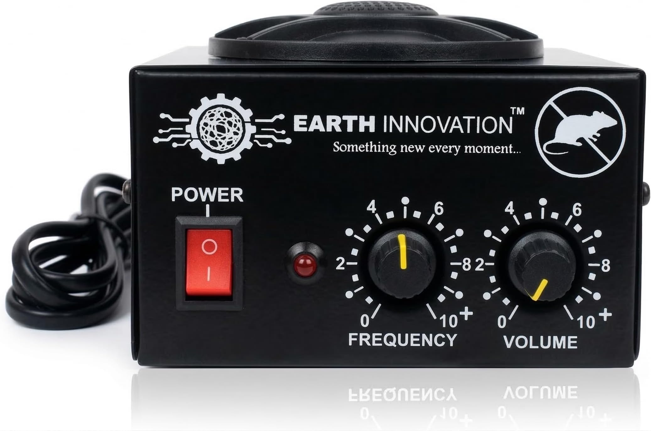 STRONG WAVE Ultrasound Rat Repellent/Ultrasonic Rat and Rodent Repeller System/Ultrasonic Pest Repellent /1 Year Guarantee/Made in India. (1500 SQ Feet Area / 45 Cubic Meter) Black Matt