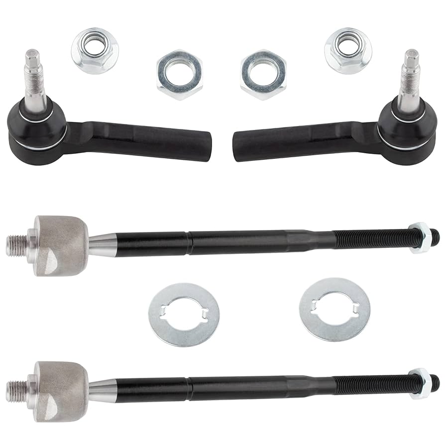 Amazon.com: BOXI 4pcs Front Inner & Outer Tie Rod Ends for