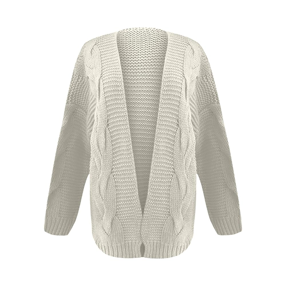 トップス GRANCY distractiondesign big cardigan M Amazon.com: Womens Long Sleeve Chunky Knit Cardigan Open