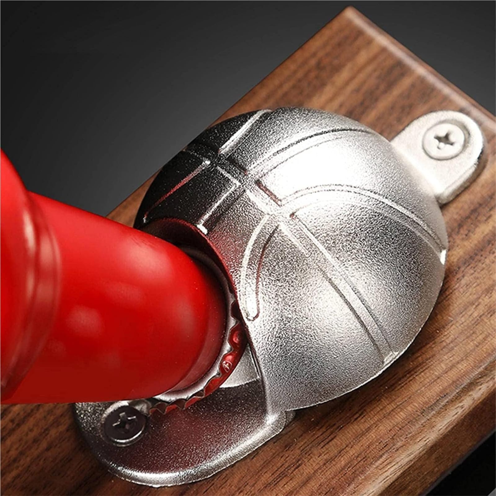 Abridor de botellas de vino, Baloncesto montado en la pared abridor de botellas de cerveza tapa de vidrio de Soda accesorios de barra de cocina