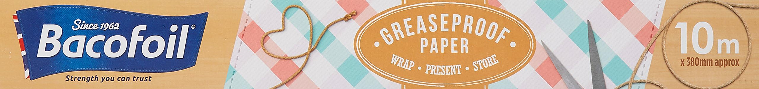 Bacofoil Greaseproof Paper, 38cm x 10m