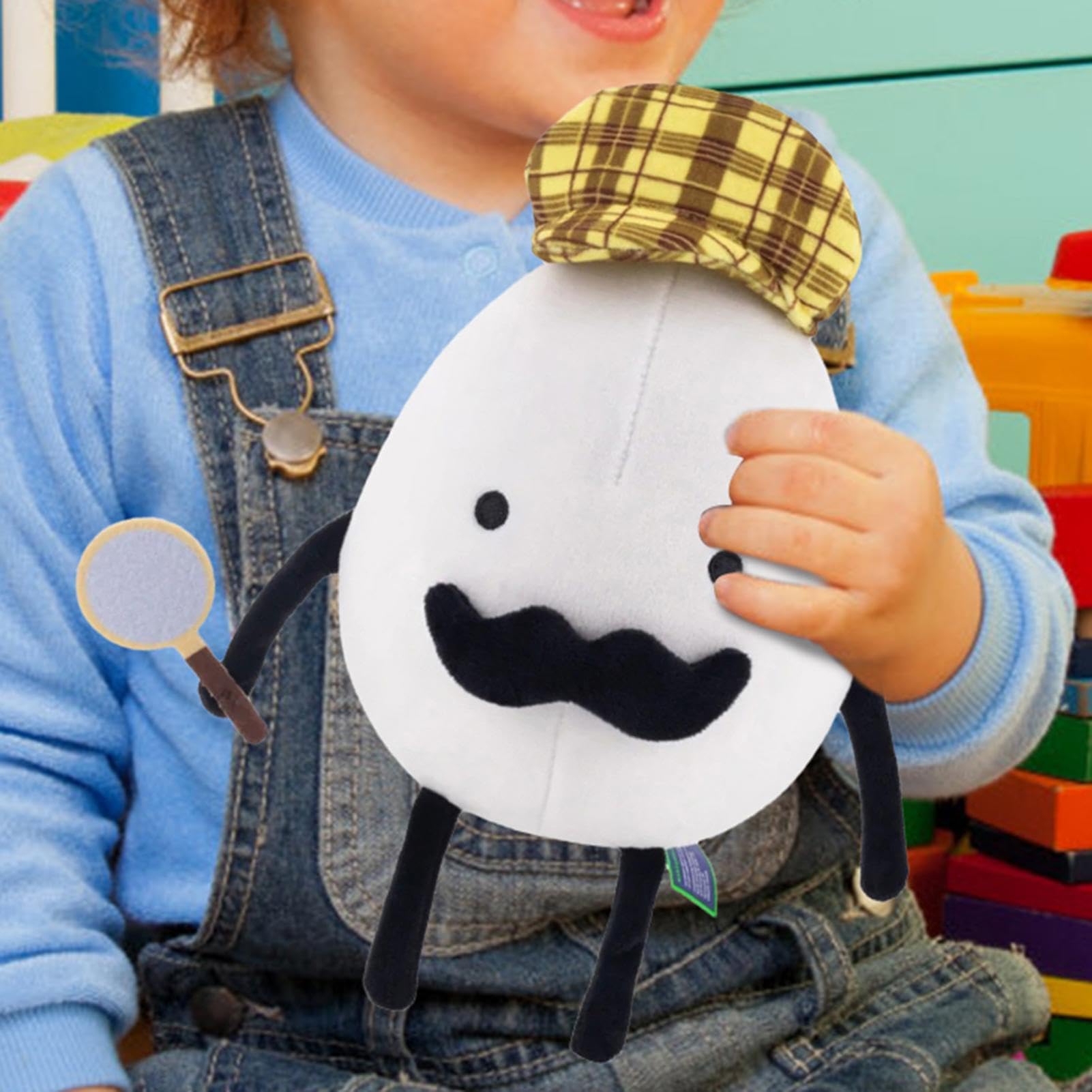  卵のぬいぐるみ 帽子付き*9 Amazon.co.jp: VAABKL(みき) 探偵の卵のぬいぐるみ、漫画の帽子