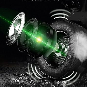 Wired Gaming Headset, Computer Headphones with Microphone/Mic Noise Cancelling, Headset with Noise Canceling Mic Compatible with PC, PlayStation, Xbox - Black