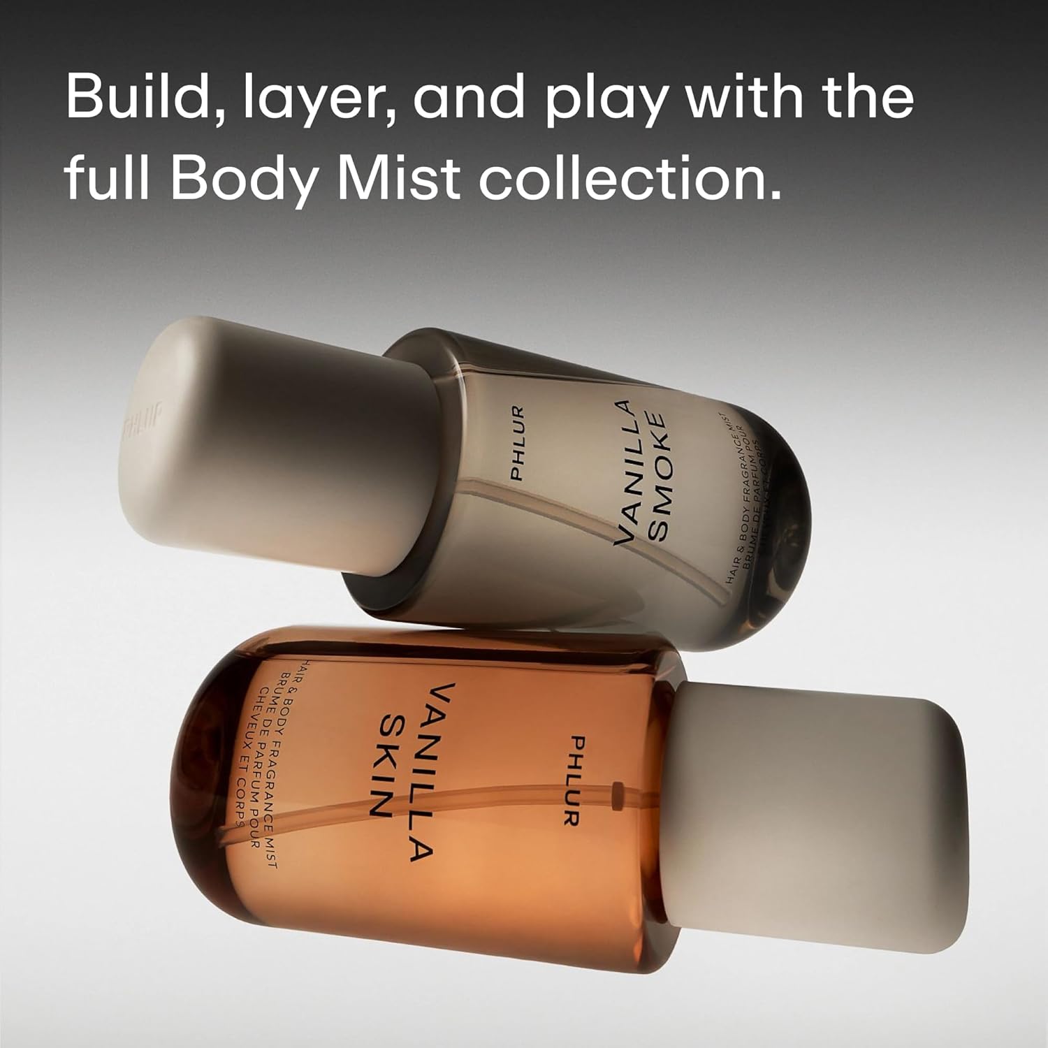 PHLUR Vanilla Smoke Body Mist - Hair and Body Fragrance Mist - Cashmere Vanilla Body Spray with Pink Pepper, Bergamot, Tonka Bean & Incense (8 Fl Oz) - Image 6