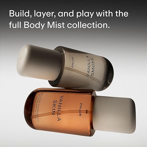 Miniatura 6 de PHLUR Vanilla Smoke - Fragancia corporal para cabello y cuerpo, espray corporal de vainilla de cachemira con pimienta rosa, bergamota, haba tonka e