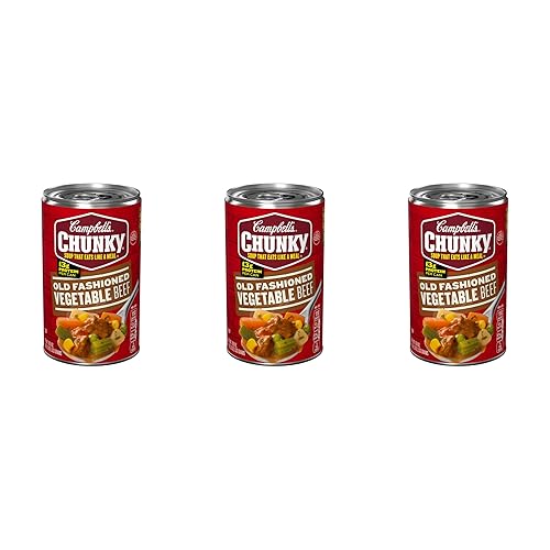 Miniatura 13 de Campbell's Chunky Healthy Request - Sopa de verduras y carne de res tradicional, lata de 18.8 onzas