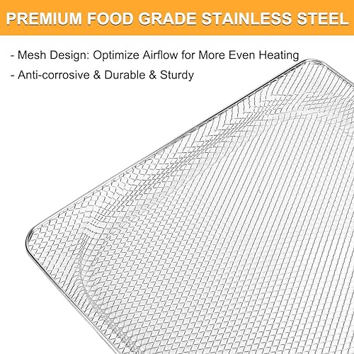 Miniatura 3 de BYKITCHEN Cesta de repuesto para freidora de aire Ninja Foodi SP101, horno de encimera, freidora de aire Ninja Accesorios para horno tostador Ninja