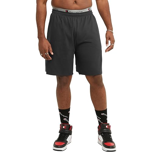 Champion Men'S Shorts, Lightweight Lounge, Casual Jersey Knit Men'S Shorts, Weekend Shorts (Reg. Or Big & Tall)