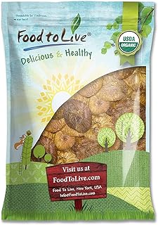 Organic Turkish Smyrna Figs, 8 Pounds – Non-GMO, Sun-Dried, Unsulfured, No Added Sugar, Kosher, Vegan, Bulk. Soft Chewy Texture. Dried Fruit Snack. Rich in Fiber. Great for Granola, Yogurt, Smoothies.