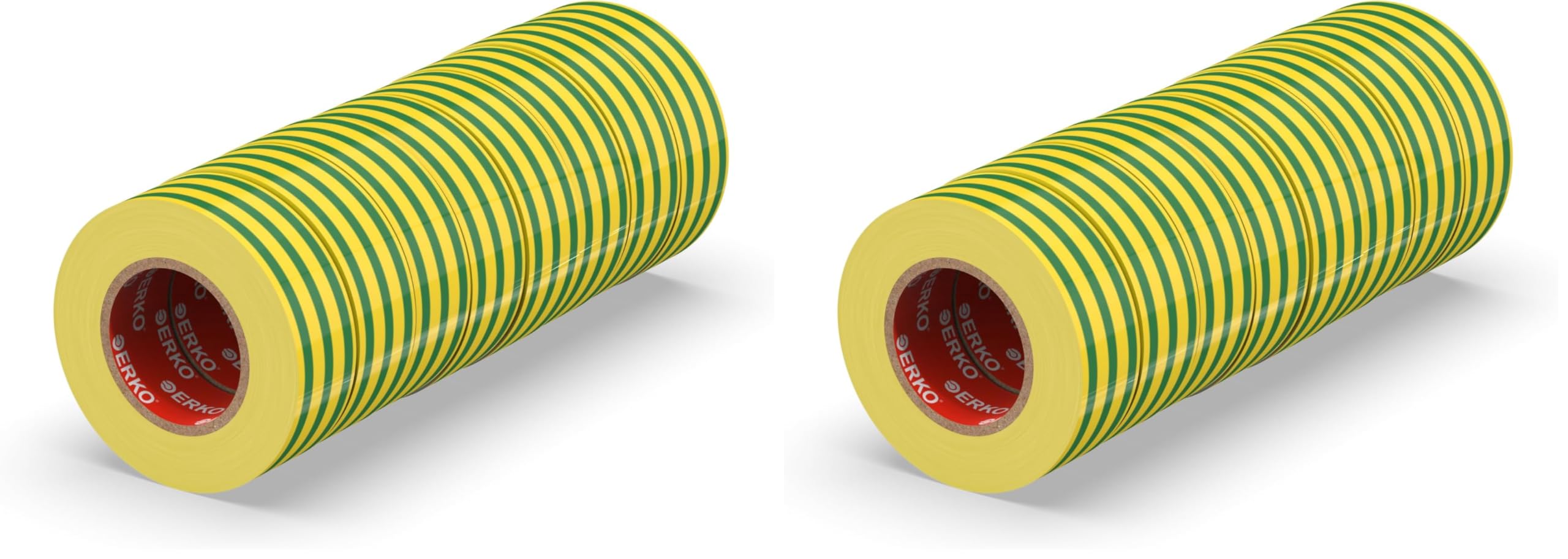 Ruban adhésif isolant électrique jaune-vert résistant pour réparation câble dénudé - 8