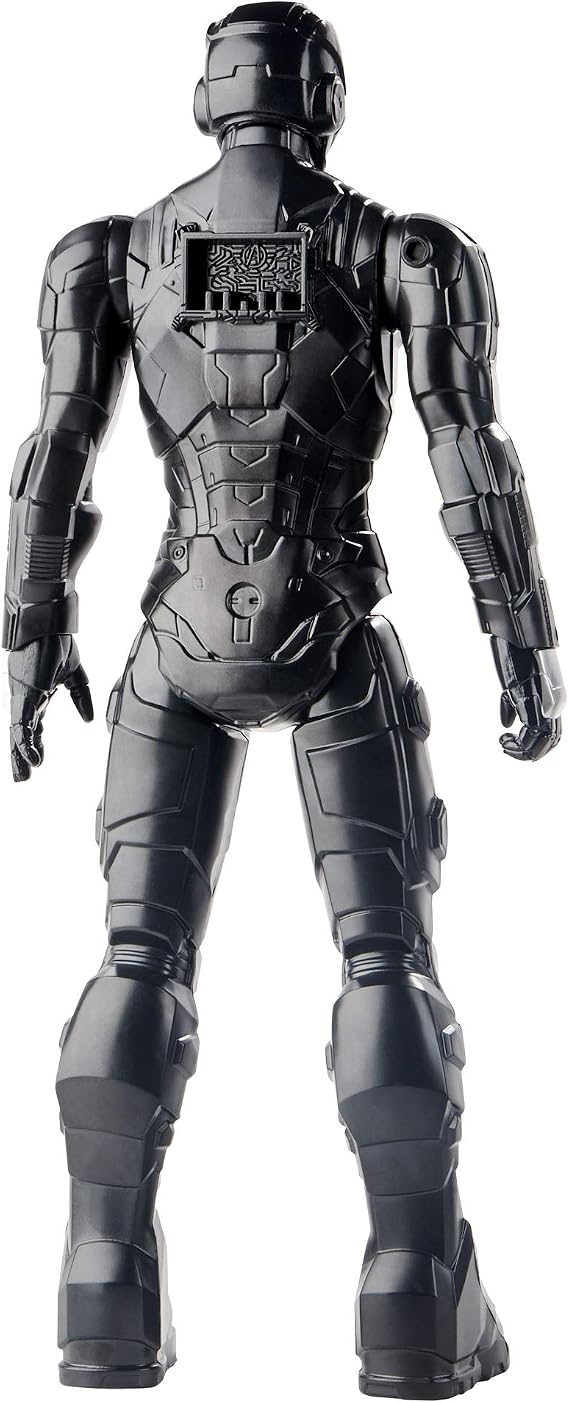 Avengers Titan Hero Series Blast Gear Marvels War Machine Action Figure, 12-Inch Toy, Inspired by The Marvel Universe, for Kids Ages 4 and Up