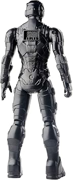 Avengers Titan Hero Series Blast Gear Marvels War Machine Action Figure, 12-Inch Toy, Inspired by The Marvel Universe, for Kids Ages 4 and Up