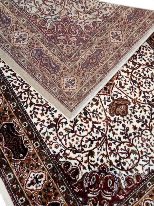 Image of Royal Look Design Runner Carpet 2 Feet x 6 Feet Ivory Colour Carpets for Home Living Room Bedroom Dining Room