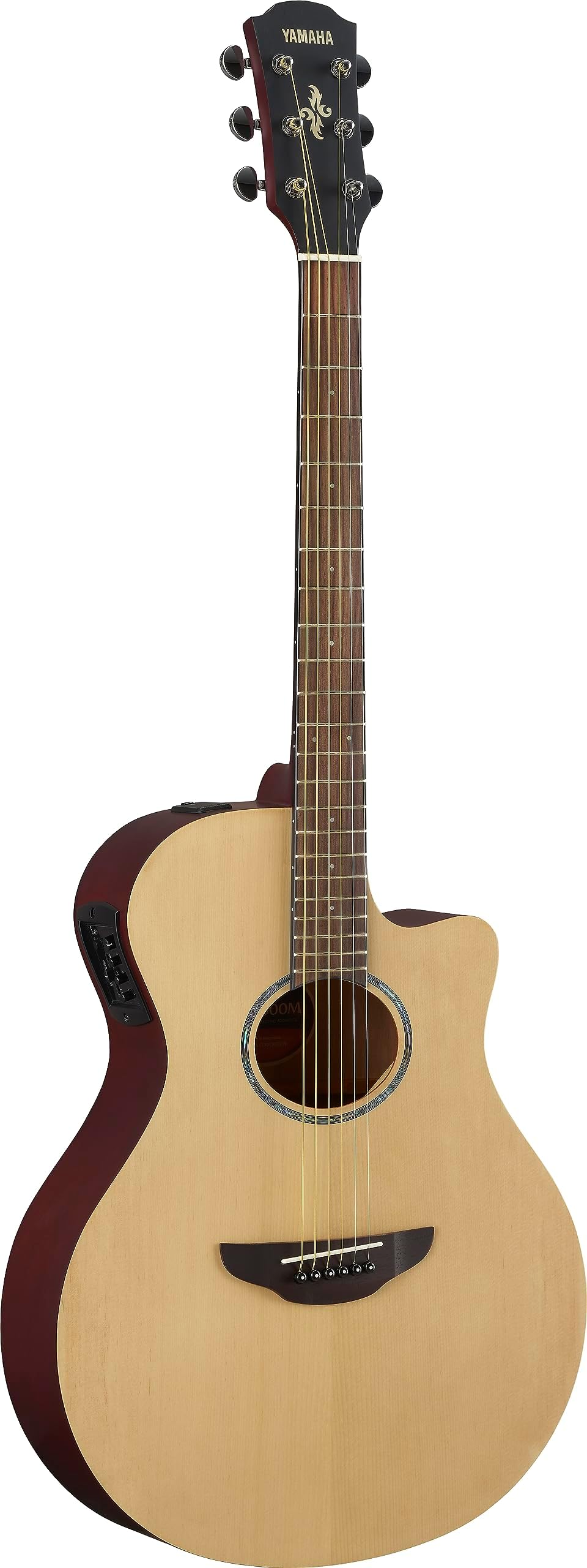 6 String Acoustic-Electric Guitar, Right, Natural Satin Matte (APX600M NS)