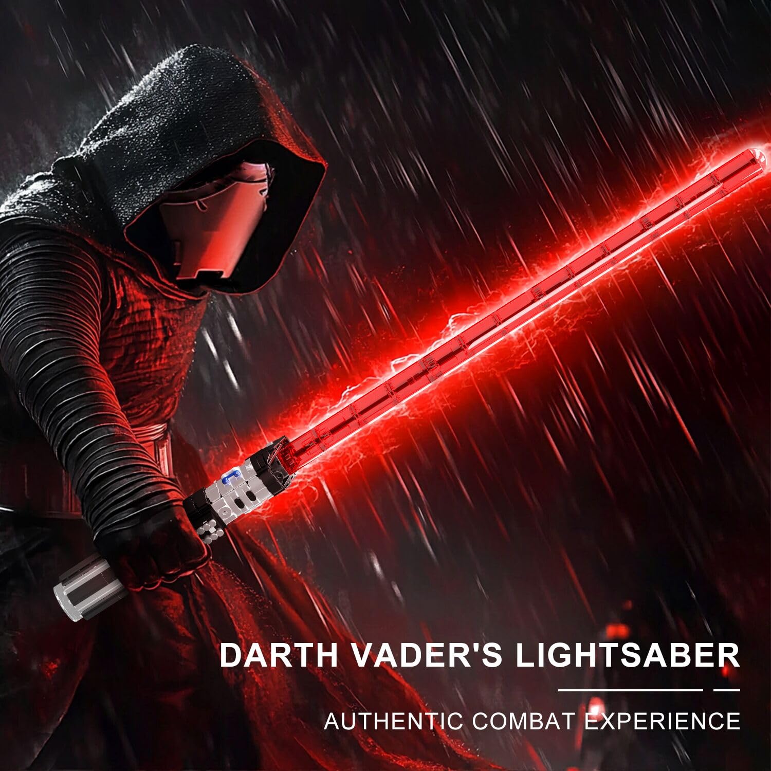 Mould King 10237 Sci-Fi Saber Building Kit, Dark Warrior Inspired Collectible Lightsaber Model - Image 2