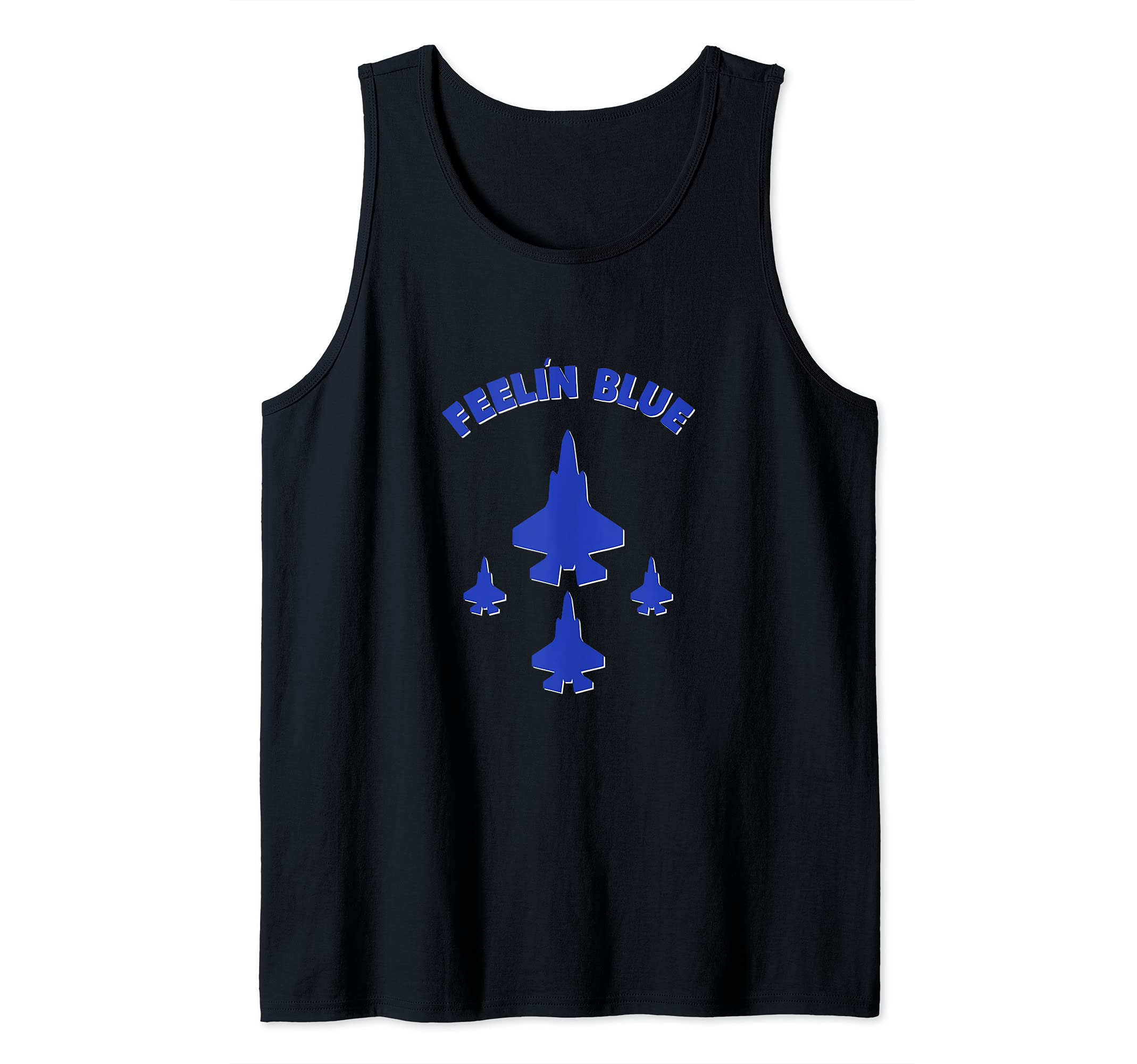 Feel'n Blue - Jets and Planes Tank Top