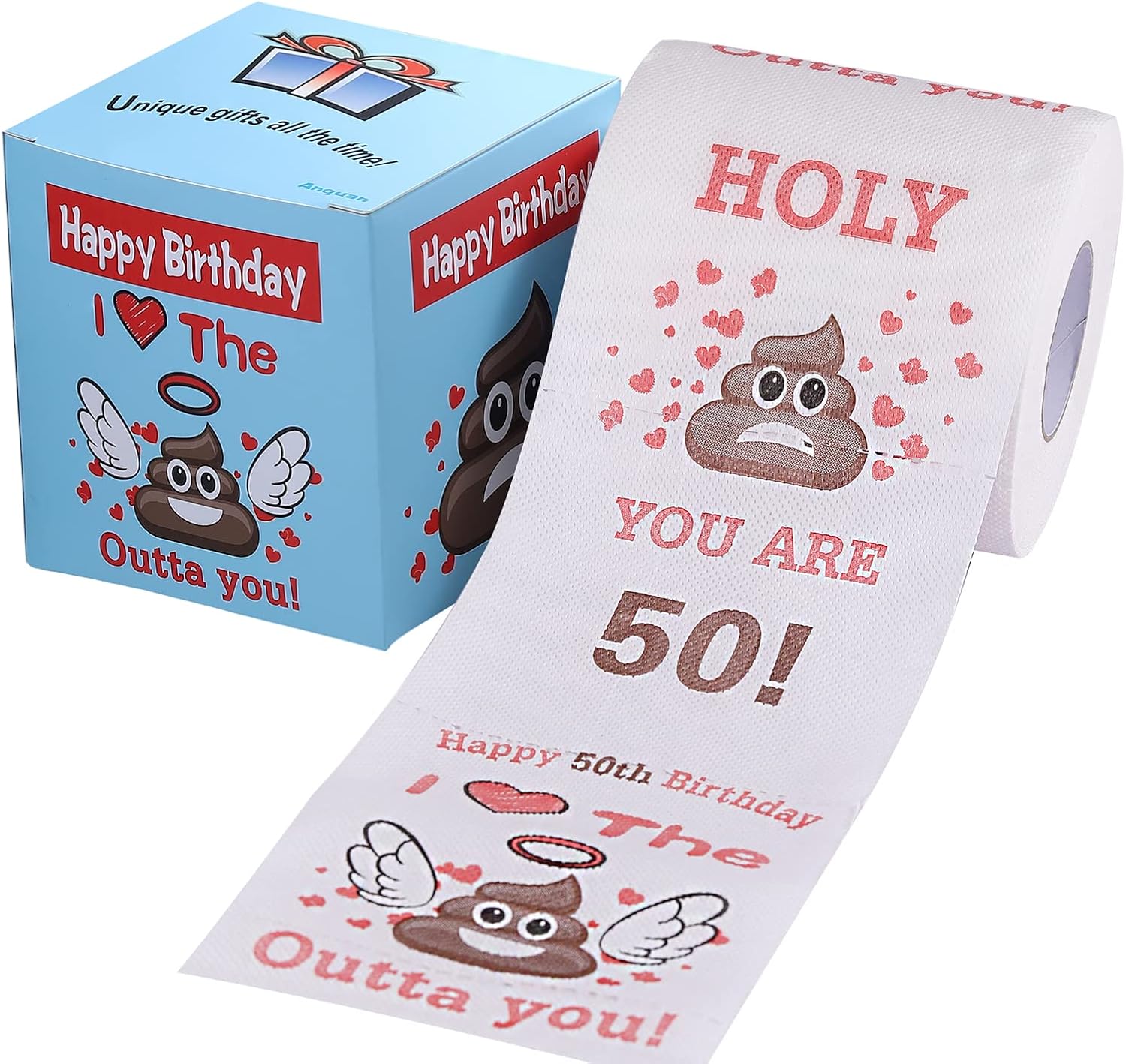 Amazon Anquan Happy 50th Birthday Toilet Paper Novelty Birthday amazon-anquan-happy-50th-birthday-toilet-paper-novelty-birthday
