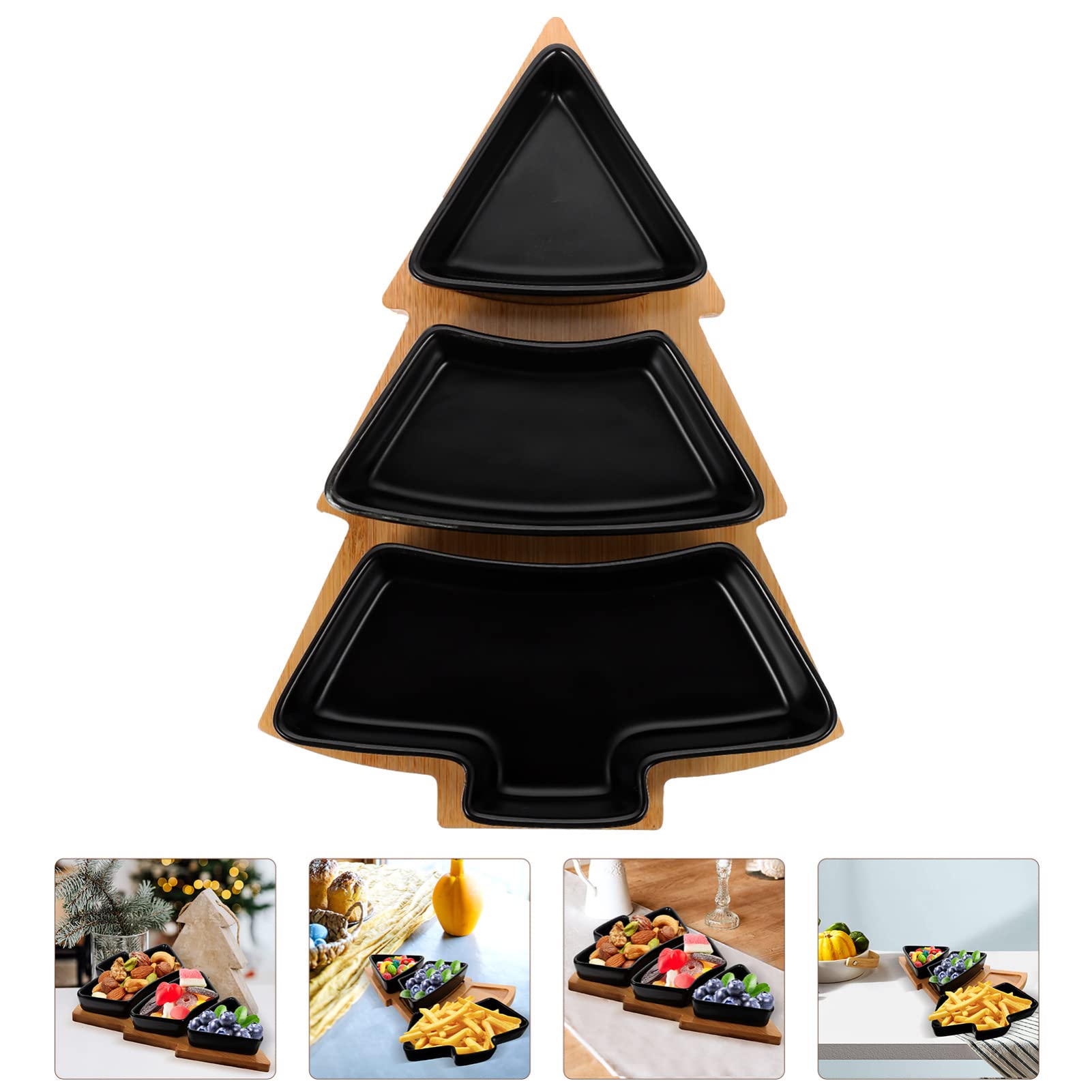 Assiettes à dîner, assiettes divisées, assiette de contrôle de régime, plateaux de service de fête de Noël, assiettes en forme d'arbre de Noël, plateau d'apéritif, plateau de service de fromages, plat