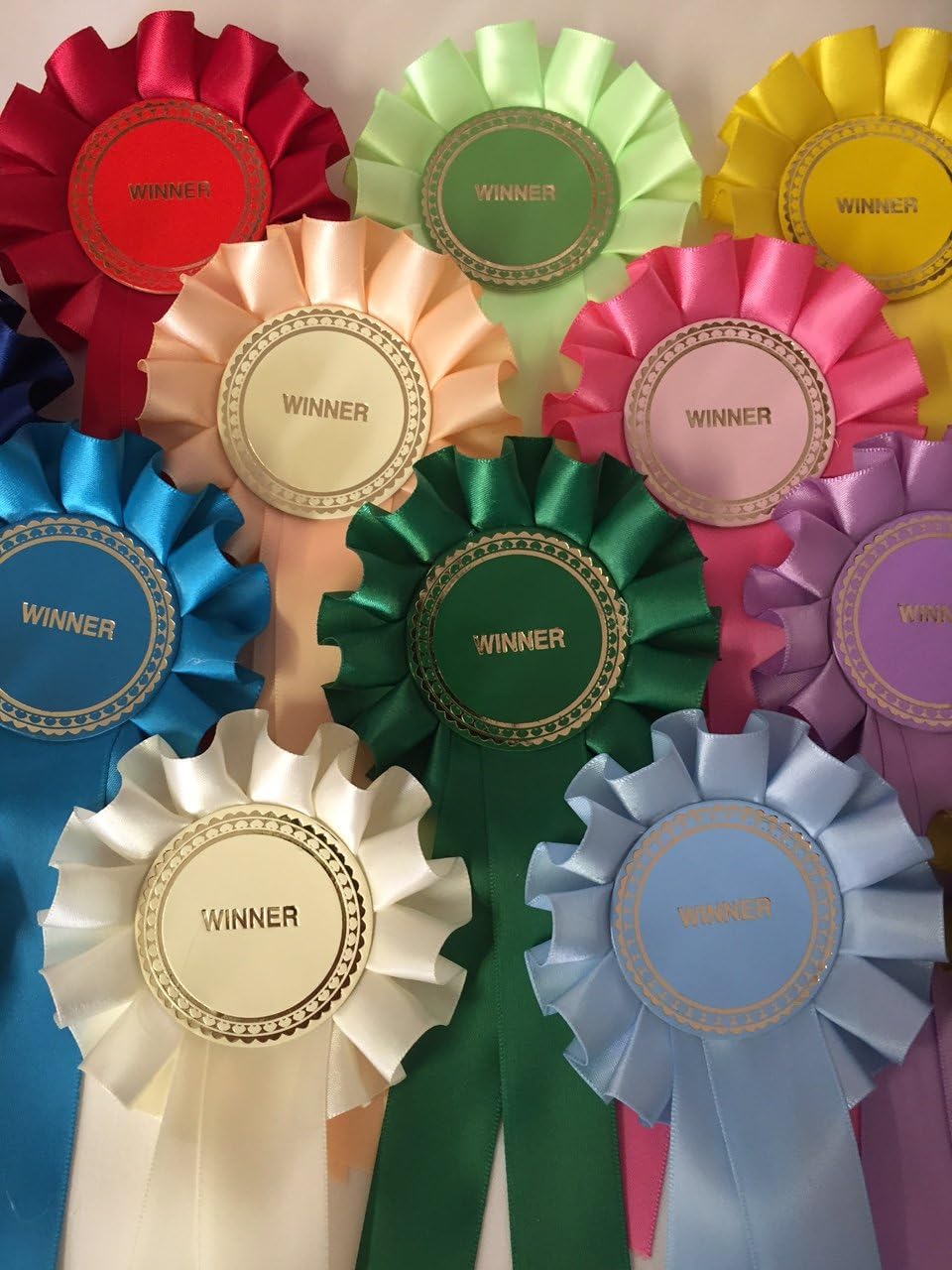 6 x Winner Rosettes